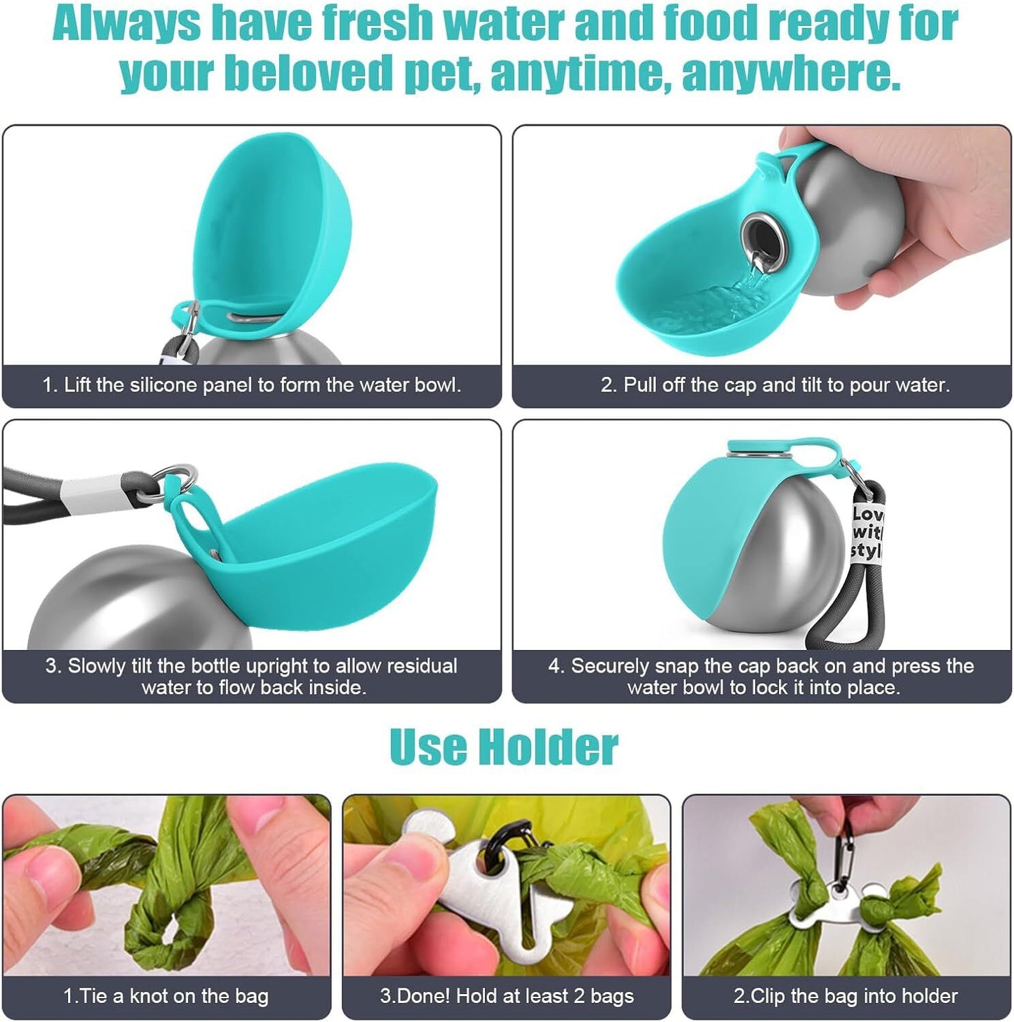 PupReady™ Travel Bottle